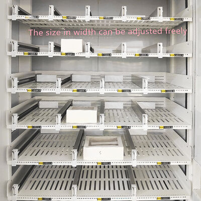 آلة بيع كعك بشاشة لمس كبيرة بحجم 21.5 بوصة مع إطار من الفوم ولوح فولاذي ملون ونظام شحن XY