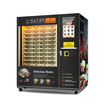 Haloo Hot Food Vending Machine Self service Lunch Bento with Heating Function Large Capacity Food Vending Machine