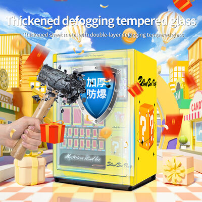 آلة بيع الصندوق العمياء Haloo 21.5 بوصة بشاشة تعمل باللمس منصة توصيل XY مع نافذة عرض ضخمة