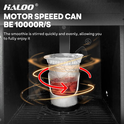 آلة بيع عصير الفاكهة Haloo 32 بوصة مع 175 كوب من السعة الكبيرة لوحة الفولاذ الملونة