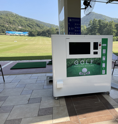 4G Wifi Network Golf Vending Machine Automatic Ball موزع لشهادة ملعب الجولف CE