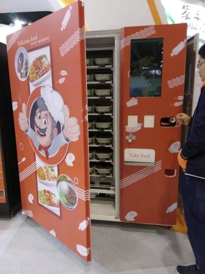 آلة بيع صندوق بينتو آلة بيع الوجبات المجمدة آلة بيع الطعام المعدة