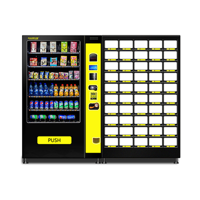 OEM آلة بيع الفاكهة الطازجة كومبو مع شبكة 4G Locker